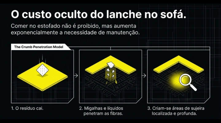 Como manter o estofado limpo